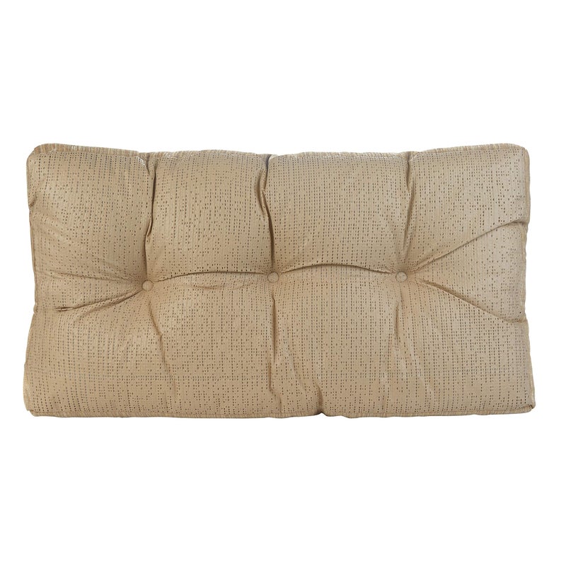 Klear Vu The Gripper Non-Slip Tufted Bench Cushion for Indoor Furniture, Assembled in USA, Entryway Storage, Bay Window, Corner Nook or Piano Seat, 27 Inches, Chenille Natural - Image 3